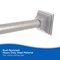 Kenney Mfg Twist & Fit No Tools Decorative Tension Shower Curtain Rod, 42-72in, Polished Pewter KN913C/20HUS - alternate 10